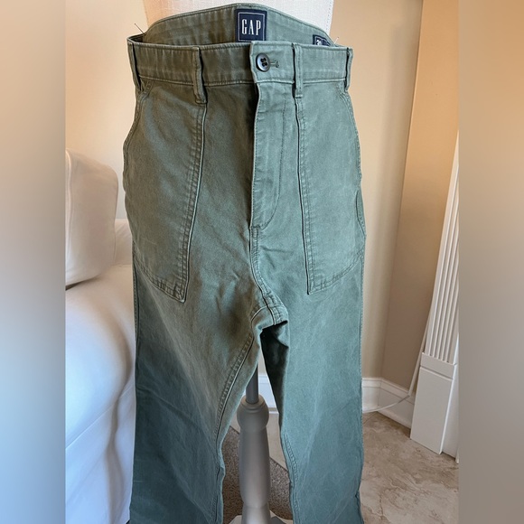Gap Cargo Pants Army Green Khaki - Picture 3 of 9